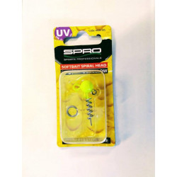 Softbait spiral  PROREX 5gr UV jaune