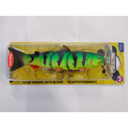 SPRO BBZ-1 Swimbait 6inch Slow sinking firetiger lure