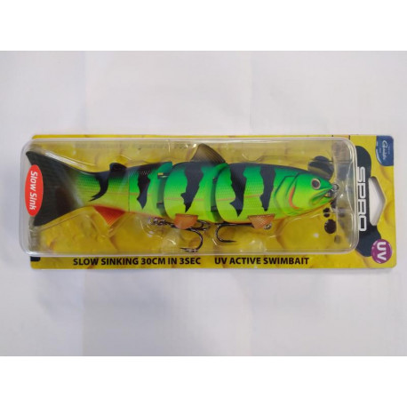 Leurre SPRO BBZ-1 Swimbait 6inch Slow sinking firetiger