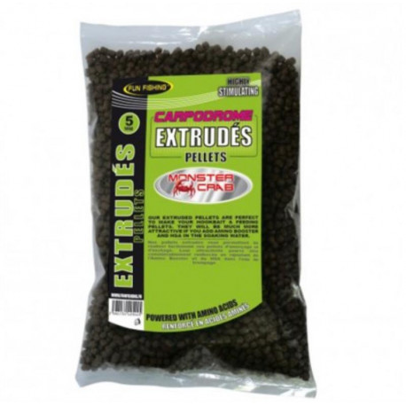 Pellets extrudés FUN FISHING Monster Crabe 5mm - 700Gr