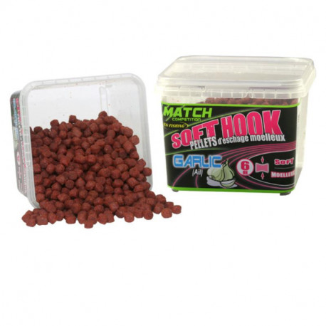 Pellets d'eschage moelleux FUN FISHING Ail 6mm - 110Gr