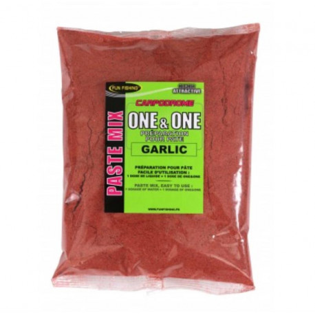Pâte FUN FISHING One & One Ail - 500Gr
