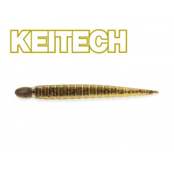 KEITECH Custom leech lure 3inch Green pumpkin PP
