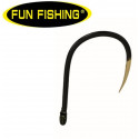 Hameçons FUN FISHING Pâte 1  à oeillet sans ardillons - N°8