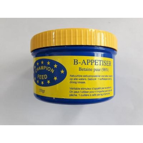 Arôme CHAMPION FEED B-Appetiser betaine pur (98%) - 150Gr