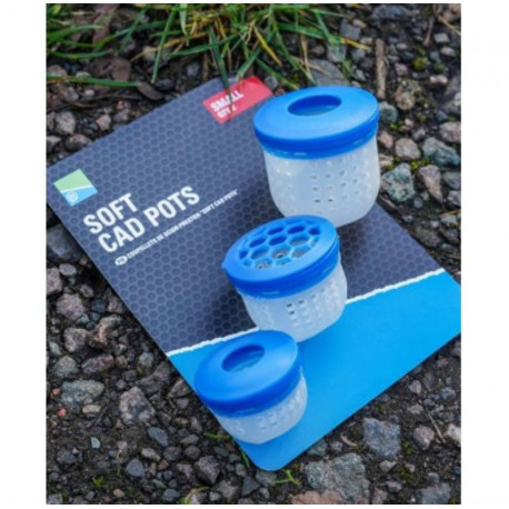 PRESTON Soft cad pots - Large - Set of 2