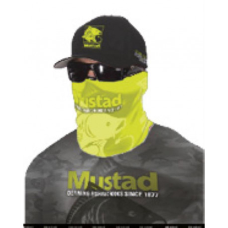 MUSTAD neck warmer yellow