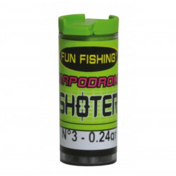 Recharge de plomb FUN FISHING Shoter N°3 - 0.242Gr