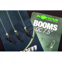 Avançon pour bas de ligne KORDA Boom 7.5" QC - 19Cm - 25Lbs