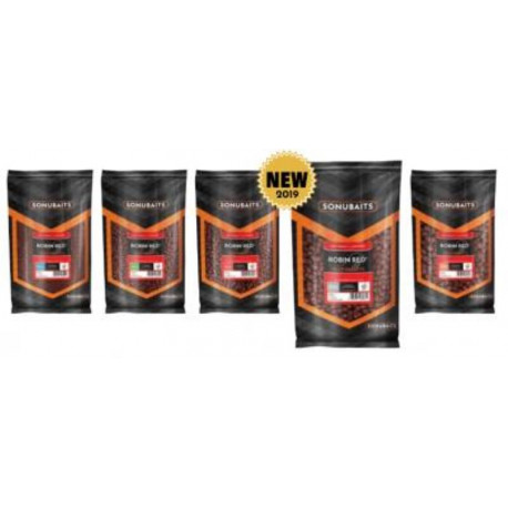 Pellets d'amorçage SONUBAITS Robin Red - 2mm