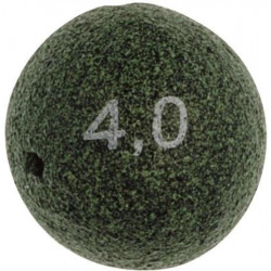 Billes percées SENSAS Verte - 3Gr