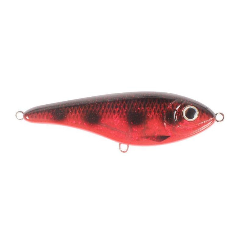 Leurre Strike Pro An Pan Fish 115, 11.6 Cm, 105g, Suspending, Zébré, Neuf
