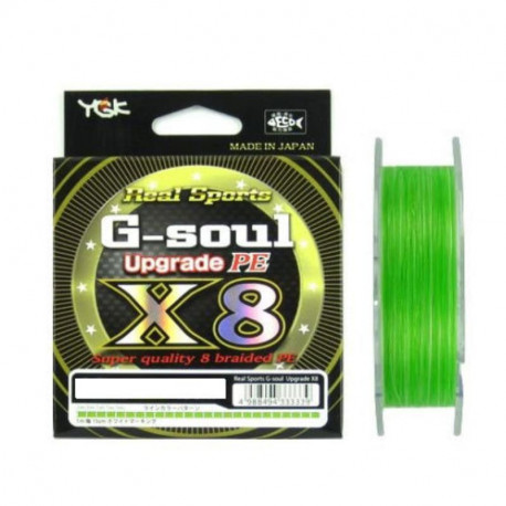 YGK (X BRAID) X8 G SOUL Upgrade  PE0.6 14lbs 150m