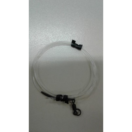 Dark matter KORDA Ring Swivel - 50Cm/40Lb - Gravel - 18.1Kg
