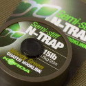 Covered braid KORDA Semi stiff N-Trap - 15Lb/6.8Kg - Weedy green - 20M