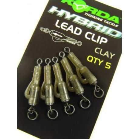 KORDA hybrid lead clip clay