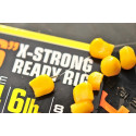 Bas de ligne GURU 6" X- Strong 15 Cm hameçons 16 - 0.15mm - 5Lb sans a