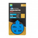 Bas de ligne Preston Revalution 1M - Hameçons N30/N°18 - 0.13mm/2.1Kg