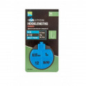 Leader Preston Revalution 1M - Hooks N50/N°12 - 0.17mm/3Kg - With barb
