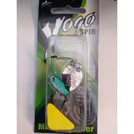 Leurre JIG POWER Yogo spin 3.5gr Vert