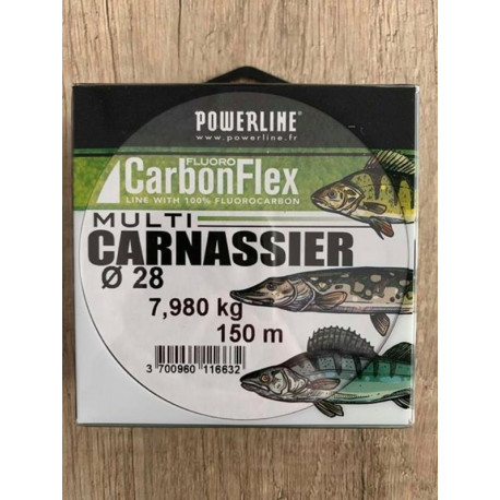 POWERLINE Multi carnassier 0.28mm 7.9kg 150m