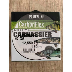 Fluorocarbone POWERLINE Multi carnassier 0.35mm 12.55kg 150m