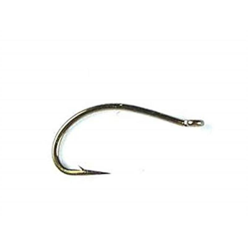 25 Hameçons Kamasan B405 - Pour Mouche Sèche, Bronzé, Hampe Courte - Taille Au Choix