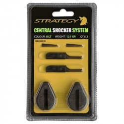 Plomb in-line STRATEGY Central shocker system silt - 172Gr