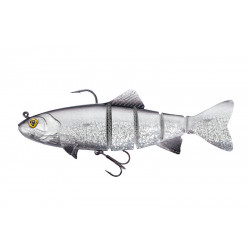 Leurre FOX RAGE Jointed trout UV Silver bleak