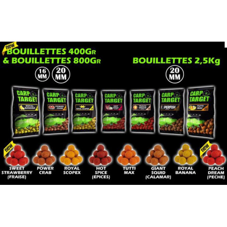 FUN FISHING Carp target - Hot spice 20mm - 800Gr