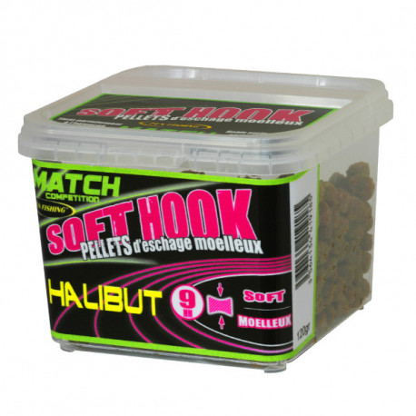FUN FISHING Halibut Soft Drying Pellets 6mm - 110Gr