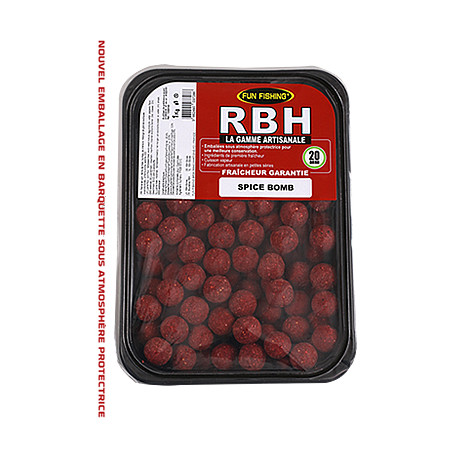 FUN FISHING RBH Spice Bomb 20mm boilies - 800gr