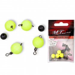 Float connector swivel MAGIC TROUT Yellow