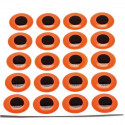 Epoxy Eyes Pike Monkey Fluo Fire Orange 10.0mm