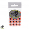 Epoxy Eyes Pike Monkey Fluo Fire Orange 10.0mm