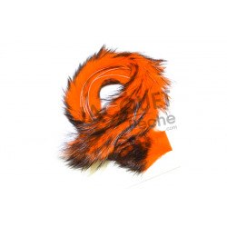 Bandelette de lapin Pike Monkey Tan-Hot Orange 5mm