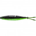 Leurre MAGIC TROUT T-Worm V-Tail 65mm Neon green/Black