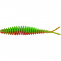 MAGIC TROUT T-Worm V-Tail 65mm Neon green/Orange