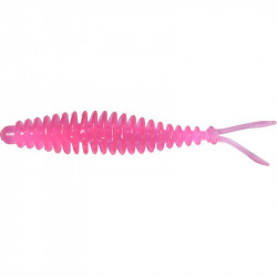 Leurre MAGIC TROUT T-Worm V-Tail 65mm Neon pink