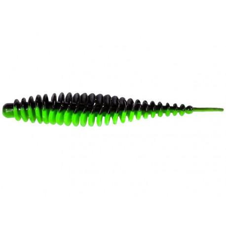 Leurre MAGIC TROUT T-Worm I-Tail 65mm Neon green/black AIL
