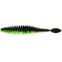 MAGIC TROUT T-Worm P-Tail 65mm Neon green/black