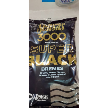 SENSAS 3000 Super black bream bait - 1Kg