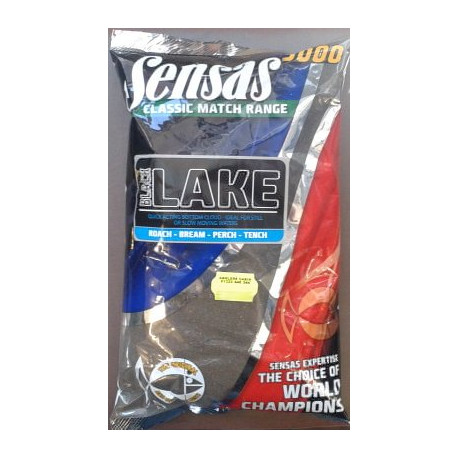 Amorce SENSAS 3000 Lake noir 1kg
