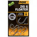 Hameçon FOX Edges armapoint zig floater N°10