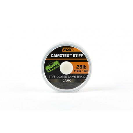 Tresse camotex FOX rigide 25Lb/11.3Kg - 20M - Camo