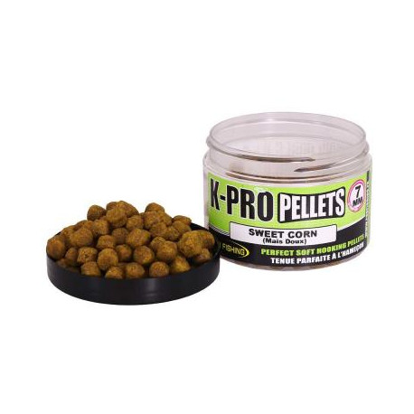 Pellets d'eschages FUN FISHING K-pro pellet Maïs Doux 7mm