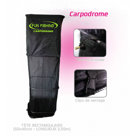 FUN FISHING Carpôdrome - 3M00 - 50X40Cm basket