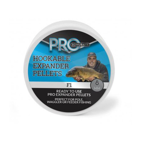 SONUBAITS F1 drying pellets - 6mm - 100Gr jar
