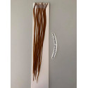 American genetic dry fly saddle FLY SCENE pack brown