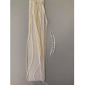 American genetic dry fly saddle FLY SCENE pack Blanc